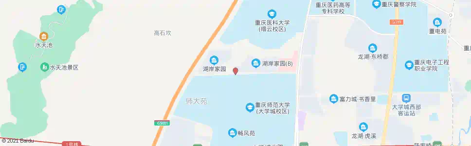 重庆厚德路_公交站地图_重庆公交_妙搜公交查询2024