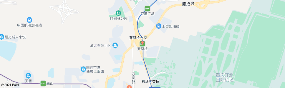 重庆双凤桥_公交站地图_重庆公交_妙搜公交查询2024