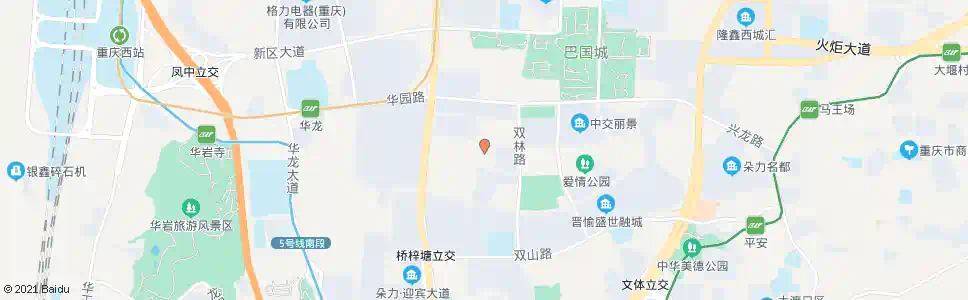 重庆双山小学_公交站地图_重庆公交_妙搜公交查询2024