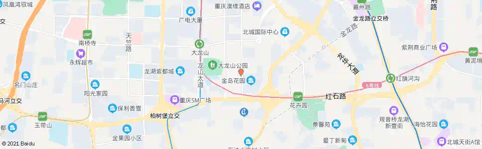 重庆花园新村_公交站地图_重庆公交_妙搜公交查询2024