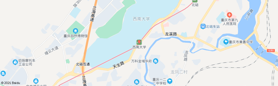 重庆天生桥_公交站地图_重庆公交_妙搜公交查询2024