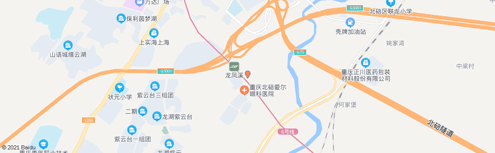 重庆龙凤大道1站_公交站地图_重庆公交_妙搜公交查询2024
