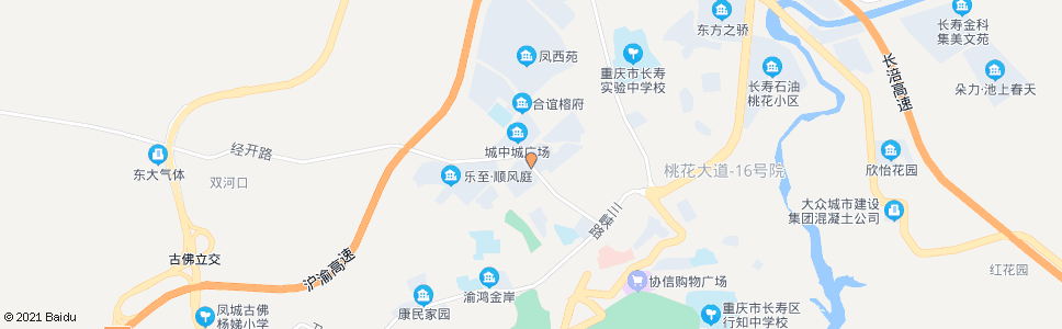 重庆城中城_公交站地图_重庆公交_妙搜公交查询2024
