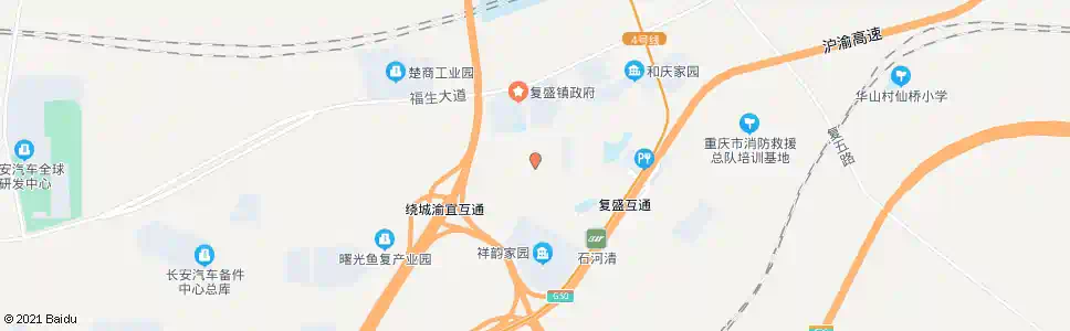 重庆鱼盛路口_公交站地图_重庆公交_妙搜公交查询2024