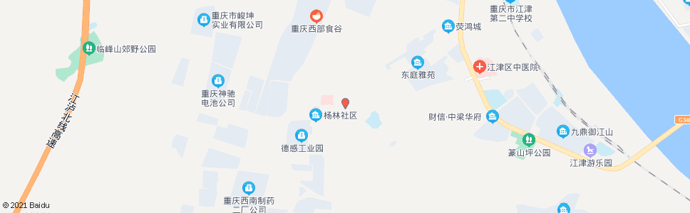 重庆杨林村_公交站地图_重庆公交_妙搜公交查询2024