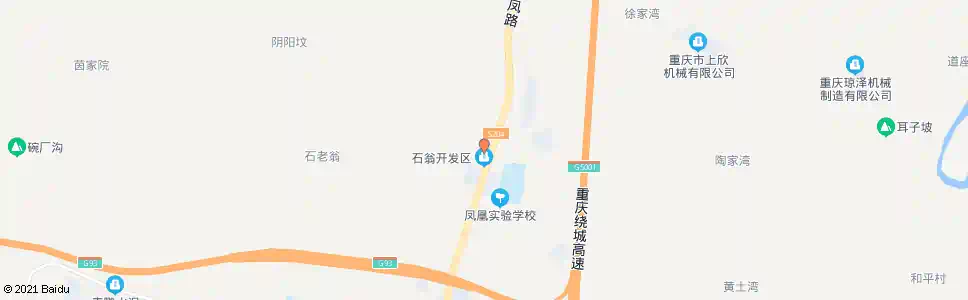 重庆凤凰乡_公交站地图_重庆公交_妙搜公交查询2024