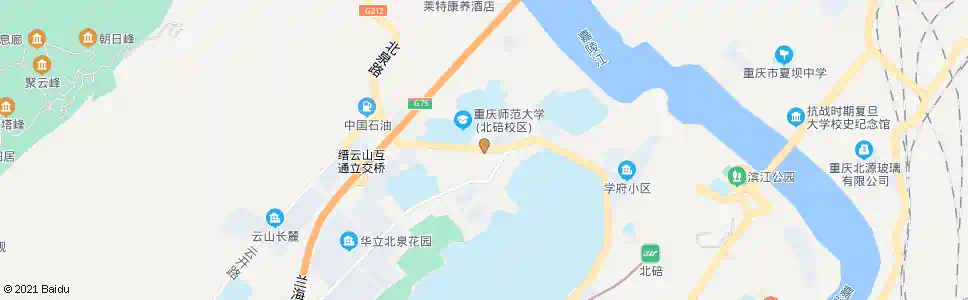 重庆北温泉建材市场_公交站地图_重庆公交_妙搜公交查询2024