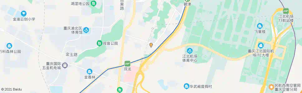 重庆两路城南_公交站地图_重庆公交_妙搜公交查询2024