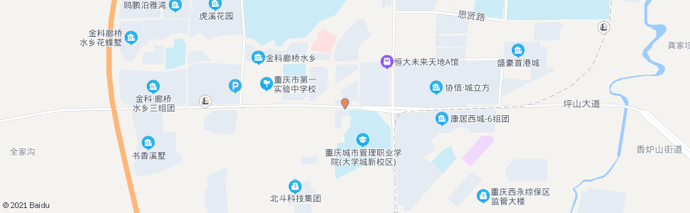 重庆城市管理学院_公交站地图_重庆公交_妙搜公交查询2024