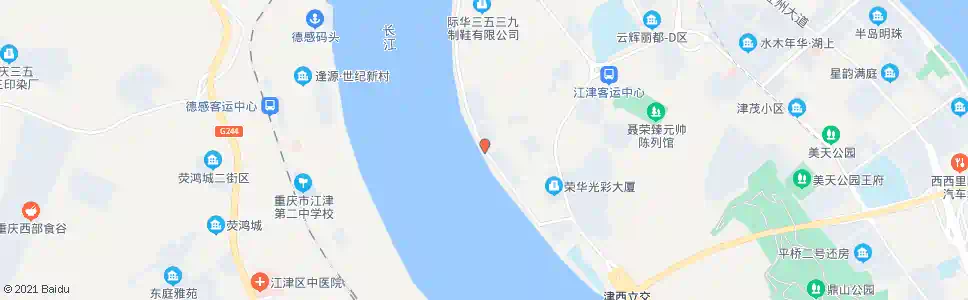 重庆江岸丽水_公交站地图_重庆公交_妙搜公交查询2024