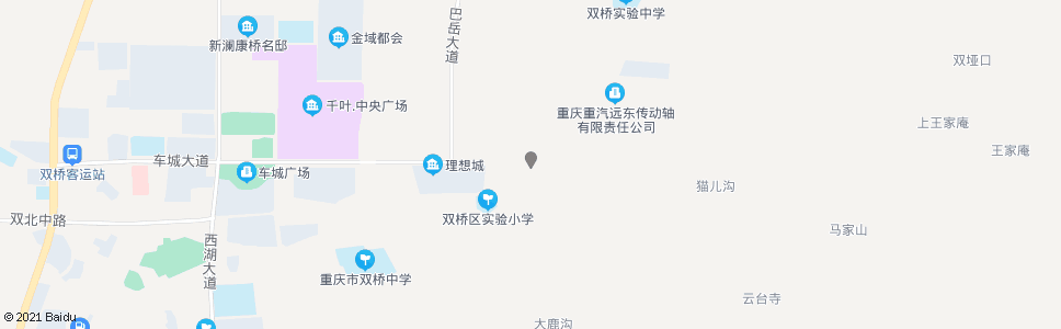 重庆双桥龙滩子_公交站地图_重庆公交_妙搜公交查询2024