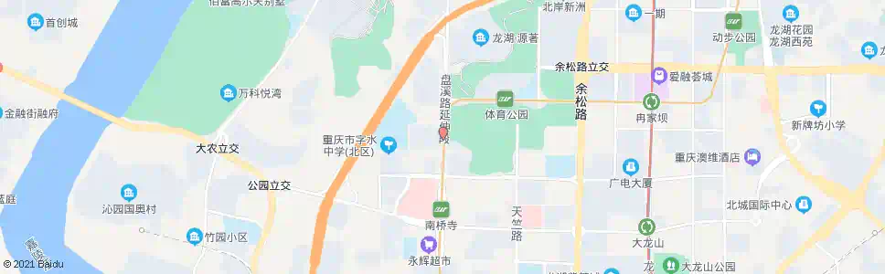 重庆新城馨苑_公交站地图_重庆公交_妙搜公交查询2024