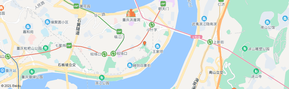 重庆人民公园_公交站地图_重庆公交_妙搜公交查询2024