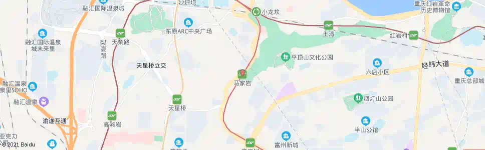 重庆马家岩_公交站地图_重庆公交_妙搜公交查询2024