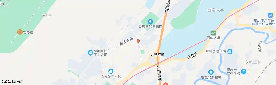 重庆308厂_公交站地图_重庆公交_妙搜公交查询2024