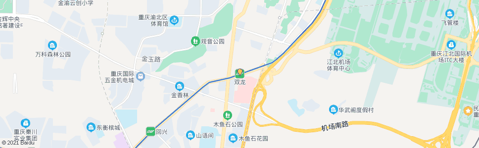 重庆双龙_公交站地图_重庆公交_妙搜公交查询2024