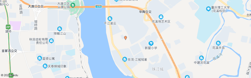 重庆陶瓷厂_公交站地图_重庆公交_妙搜公交查询2024