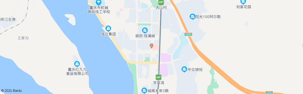 重庆龙德路_公交站地图_重庆公交_妙搜公交查询2024