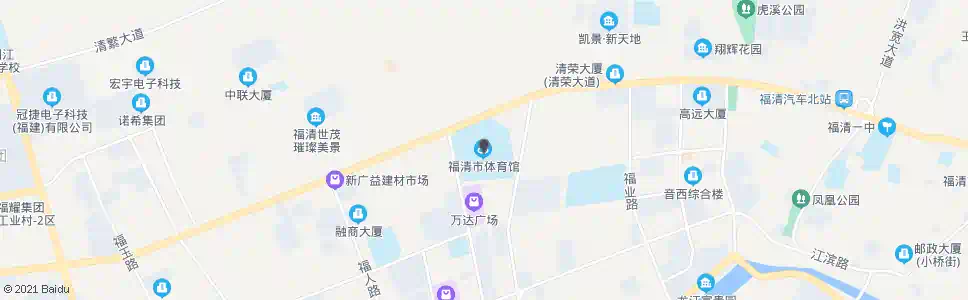 福州福清两馆一中心_公交站地图_福州公交_妙搜公交查询2024