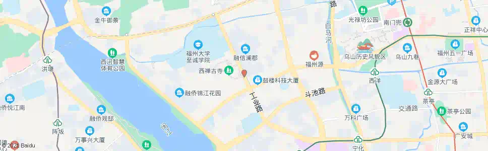 福州西禅寺_公交站地图_福州公交_妙搜公交查询2024