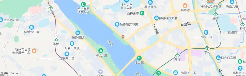 福州融侨锦江(锦江园)_公交站地图_福州公交_妙搜公交查询2024