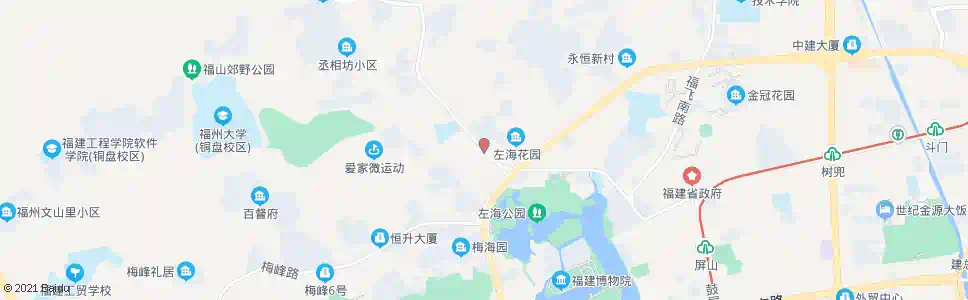 福州天峰宾馆_公交站地图_福州公交_妙搜公交查询2024