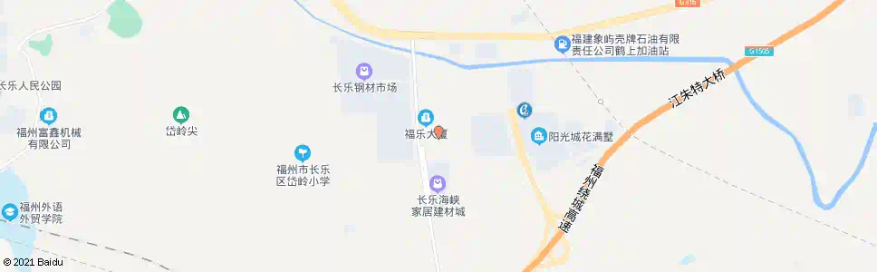 福州长乐建材市场_公交站地图_福州公交_妙搜公交查询2024