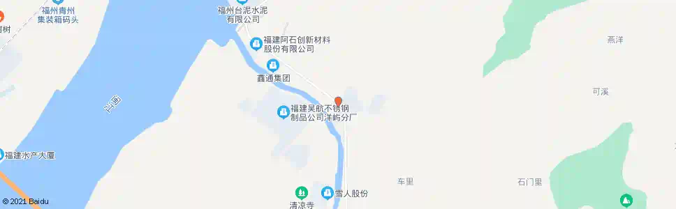 福州洋屿村口_公交站地图_福州公交_妙搜公交查询2024