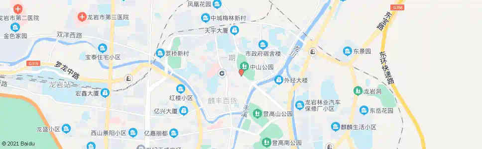 龙岩街心花园_公交站地图_龙岩公交_妙搜公交查询2024