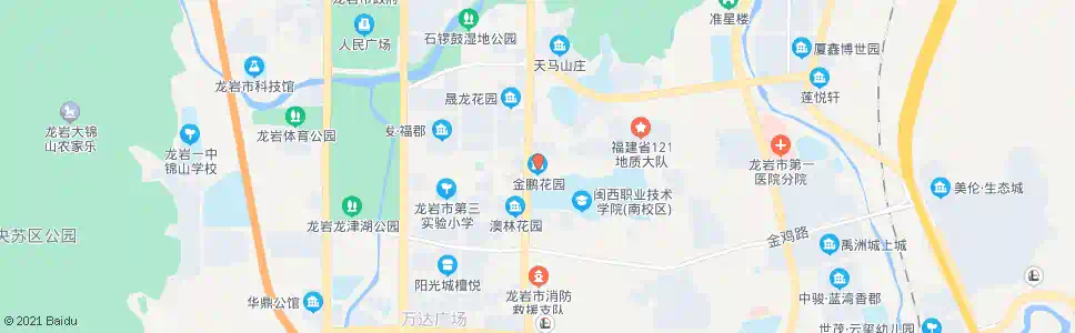 龙岩曹溪金鹏花园_公交站地图_龙岩公交_妙搜公交查询2024