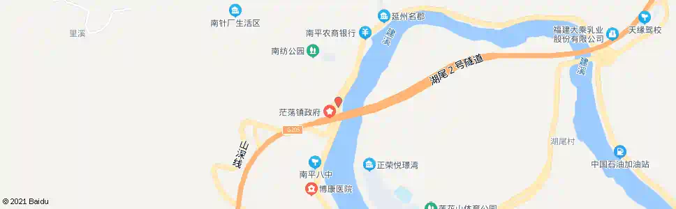 南平新区政府后门_公交站地图_南平公交_妙搜公交查询2024