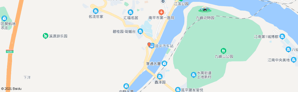 南平新建路(汽车站)_公交站地图_南平公交_妙搜公交查询2024
