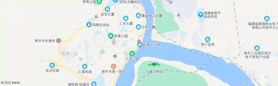 南平延平区医院_公交站地图_南平公交_妙搜公交查询2024