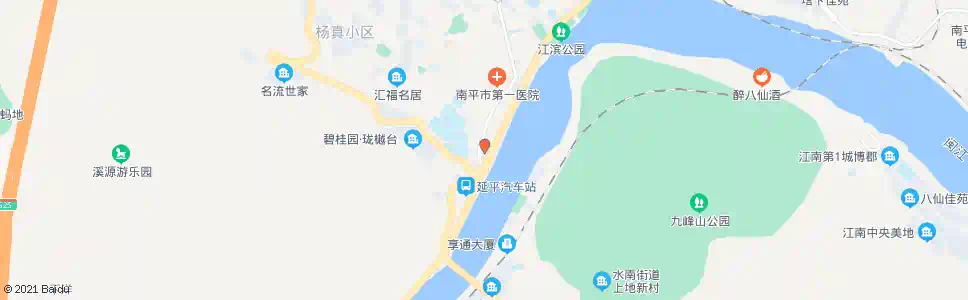 南平站前路口(东宝大酒店)_公交站地图_南平公交_妙搜公交查询2024