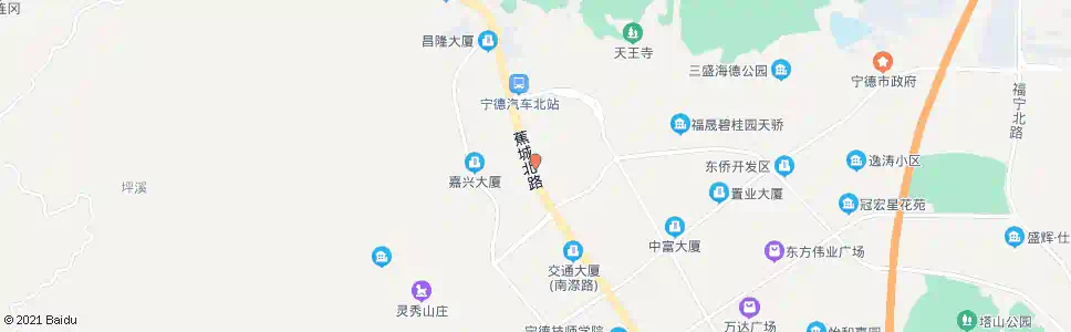 宁德东方国际大饭店_公交站地图_宁德公交_妙搜公交查询2024