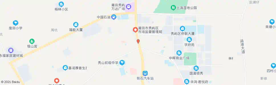 莆田华福门_公交站地图_莆田公交_妙搜公交查询2024