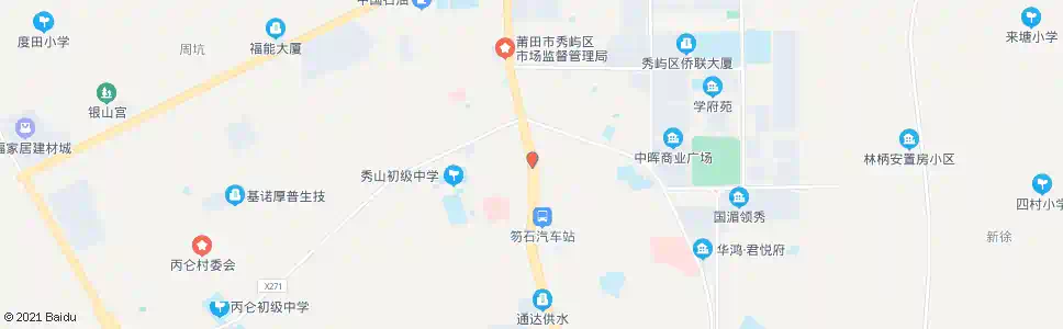 莆田西天尾_公交站地图_莆田公交_妙搜公交查询2024