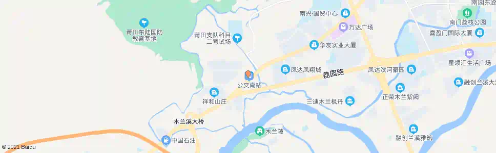 莆田市公交南站_公交站地图_莆田公交_妙搜公交查询2024