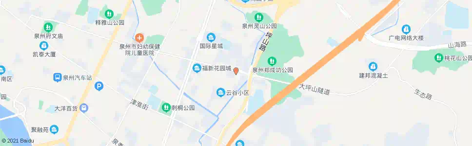 泉州公交大厦(冠亚城市花园)_公交站地图_泉州公交_妙搜公交查询2024