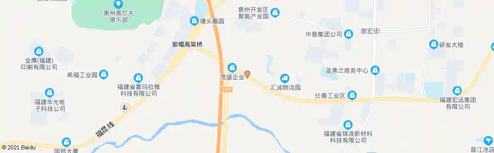 泉州茂厝村_公交站地图_泉州公交_妙搜公交查询2024