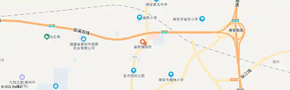 泉州省新镇政府_公交站地图_泉州公交_妙搜公交查询2024