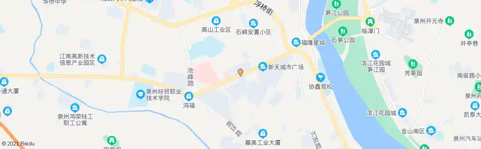 泉州笋江路中段_公交站地图_泉州公交_妙搜公交查询2024