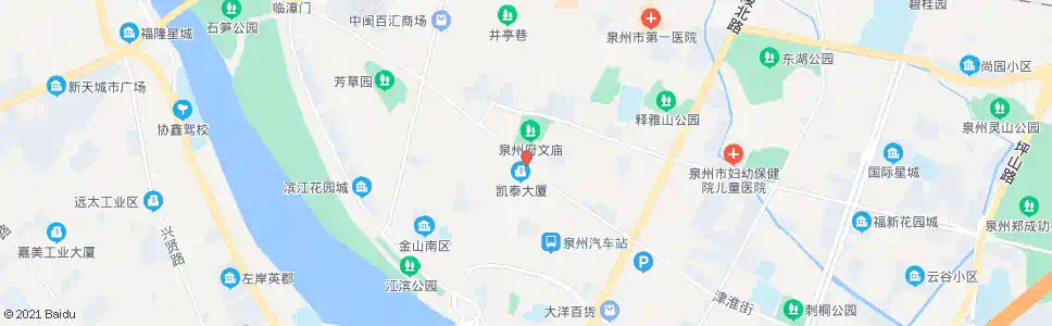 泉州府文庙_公交站地图_泉州公交_妙搜公交查询2024