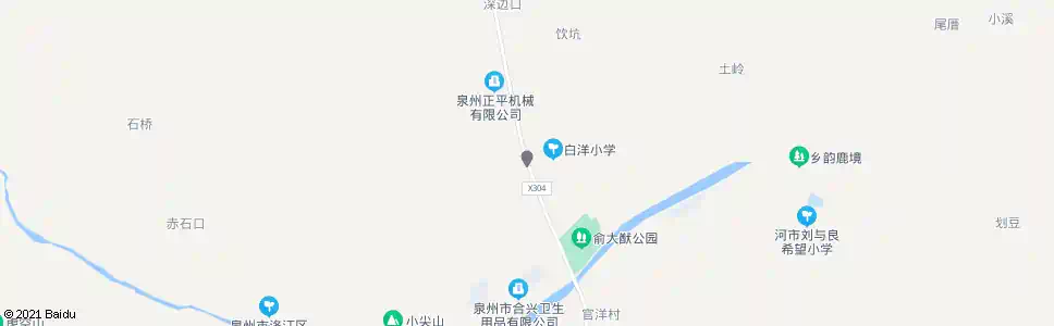 泉州白洋_公交站地图_泉州公交_妙搜公交查询2024