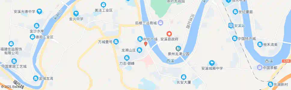 泉州龙湖山庄_公交站地图_泉州公交_妙搜公交查询2024