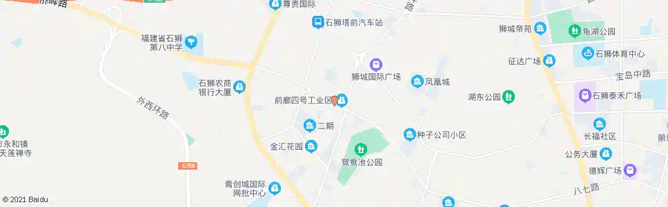 泉州八七路_公交站地图_泉州公交_妙搜公交查询2024