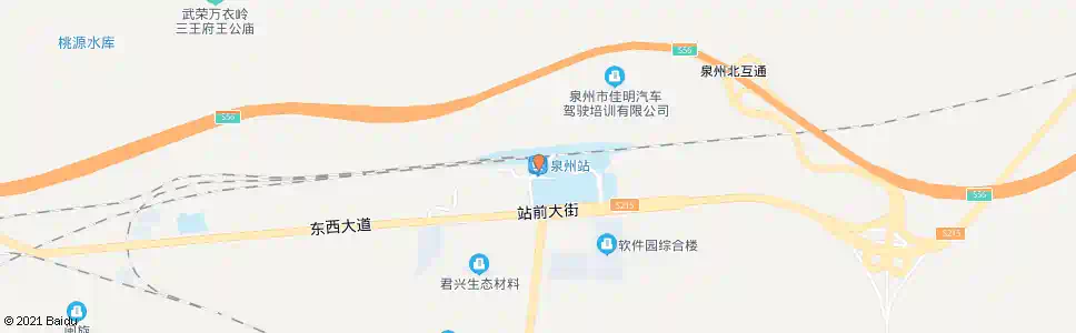 泉州铁路桥下_公交站地图_泉州公交_妙搜公交查询2024