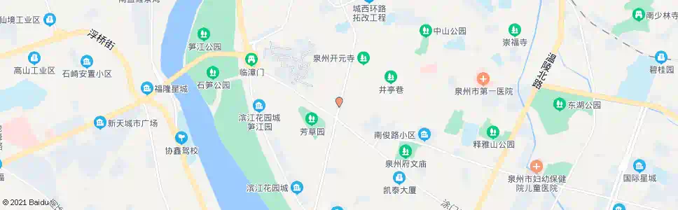 泉州省五建_公交站地图_泉州公交_妙搜公交查询2024