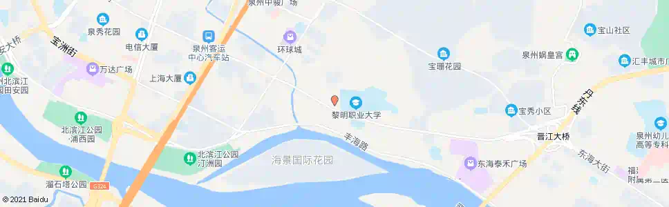 泉州东海街道办事处_公交站地图_泉州公交_妙搜公交查询2024