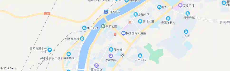 三明东新五路_公交站地图_三明公交_妙搜公交查询2024